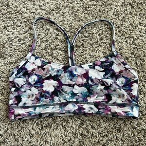 Lululemon Floral Flow-Y Bra